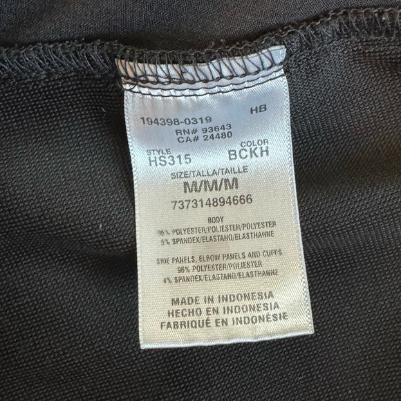 Scrubs Jacket Black HeartSoul Jacket- Medium - Picture 9 of 10